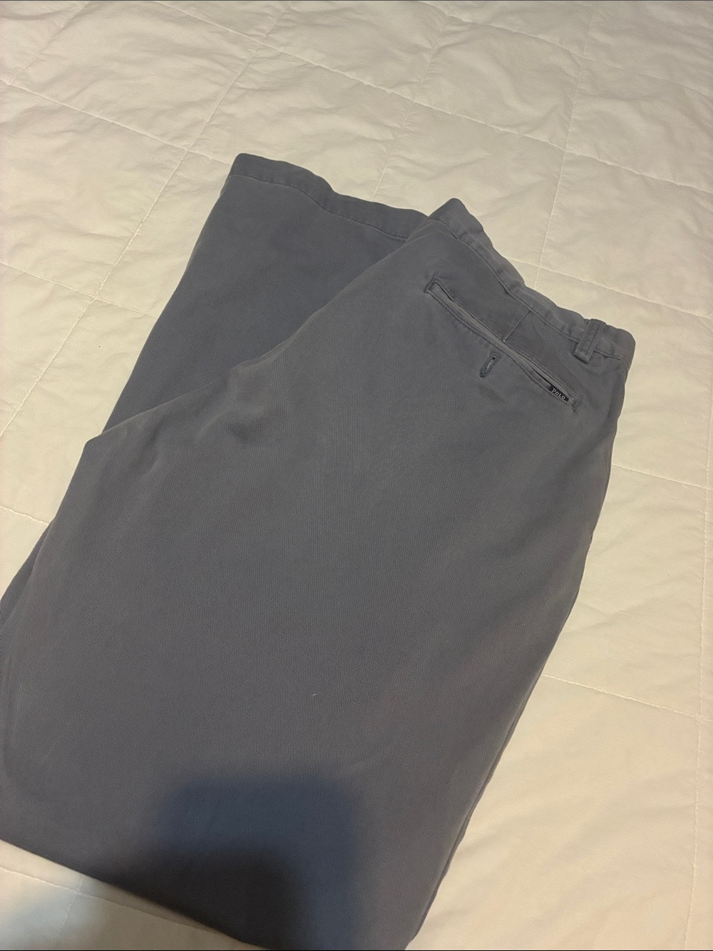 Polo Ralph Lauren Gray Chino Pants - Tailored Everyday Fit